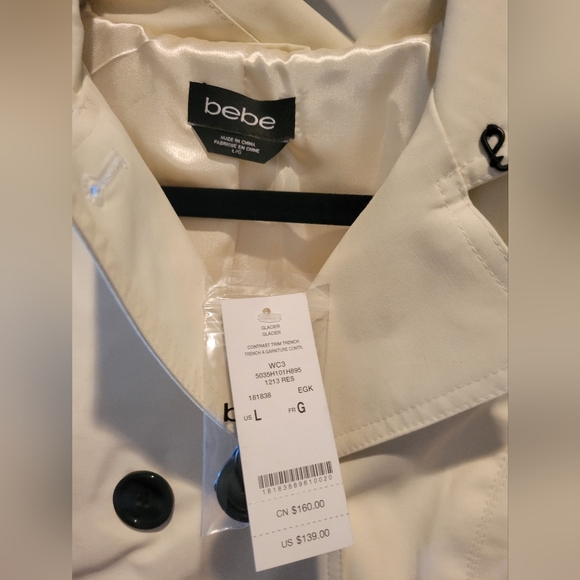 Bebe trench coat - Picture 2 of 3